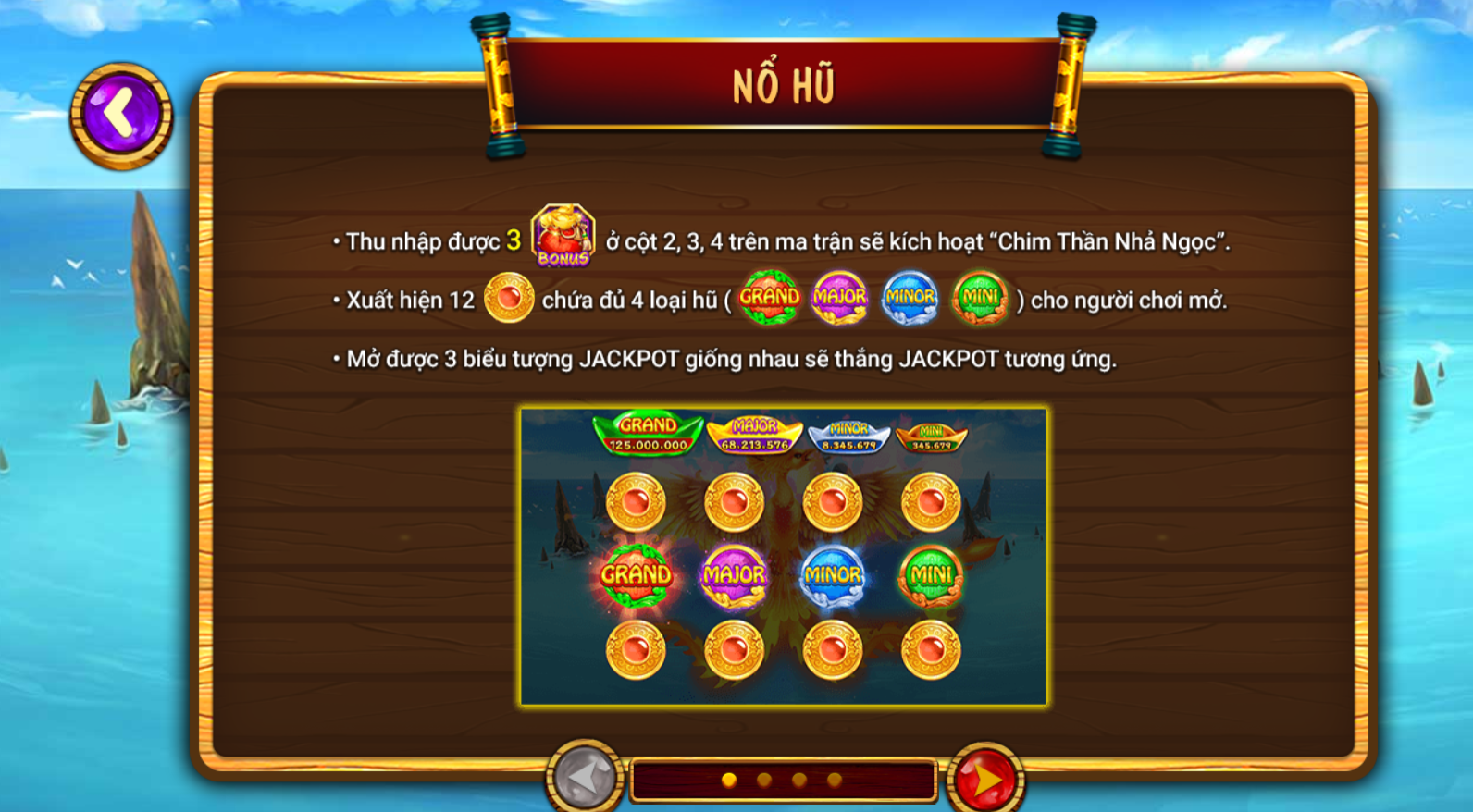 Tính năng chơi thử cơ hội để các newbie làm quen game 