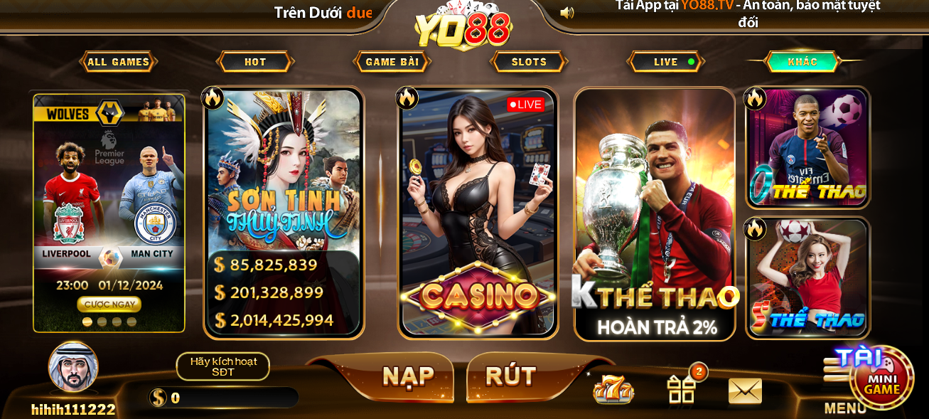 Có nhiều môn thể thao để bạn đặt cược