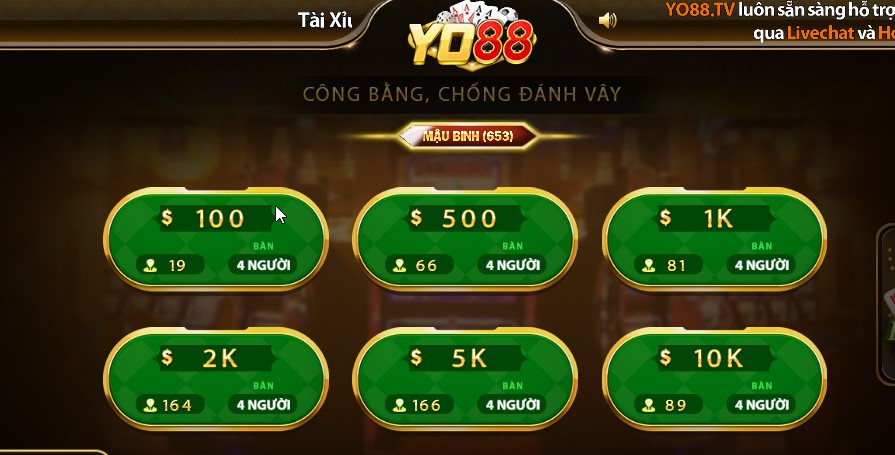 Game bài Binh Xập Xám có giao diện đồ họa 3D đẹp mắt
