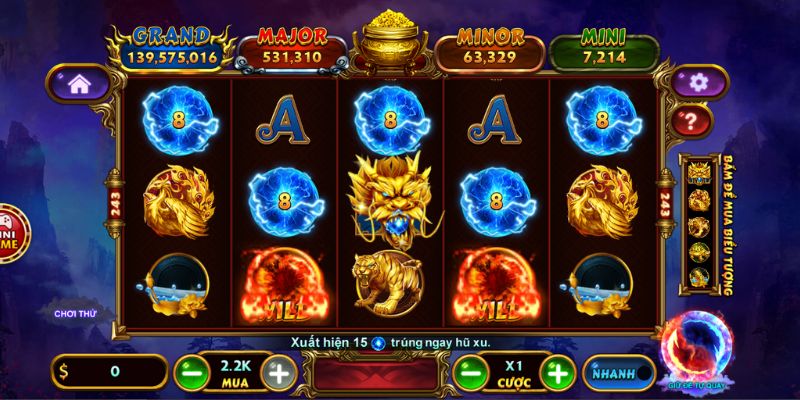 Những ưu điểm vượt trội chỉ có tại trò chơi Kho Báu Tứ Linh  