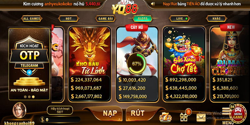 Slot game Tây Du Ký mang đến cơ hội thắng lớn cho người chơi