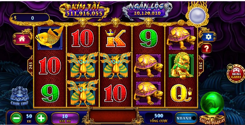 Luật chơi Kho Tàng Ngũ Long đơn giản